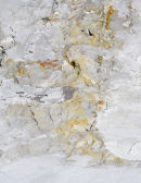 Exposed minerals in clay